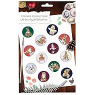 Wrendale Designs Christmas Animals Stickers - Sticker Set