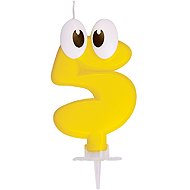 Wimex Birthday cake candle - 5 - 8 cm - Candle