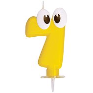 Wimex Birthday cake candle - 7 - 8 cm - Candle