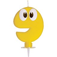 Wimex Birthday cake candle - 9 - 8 cm - Candle