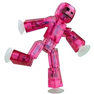 Epline Stikbot figurine - pink with glitter - Figure