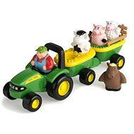 John Deere - Traktor állatokkal - Játék autó
