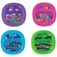 Munchkin - Divided plate with pictures - Plate