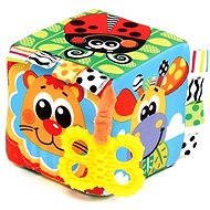 Playgro Throwing Cube with a Bite - Baby Rattle & Teether