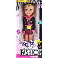 Sparkel Girlz Doll Fashion with a skirt, pink / yellow - Doll