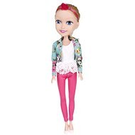 Sparkel Girlz divatbaba rózsaszín nadrág és fehér blúz - Játékbaba