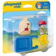 Playmobil Worker with Wheelbarrow 6961 - Building Set