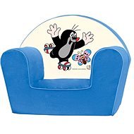Bino Blue Armchair - Mole - Children's Furniture