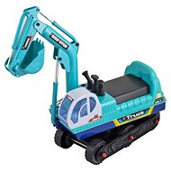 Child wheel excavator - blue - Digger