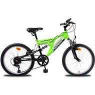 OLPRAN MTB Buddy fekete/zöld - Gyerek kerékpár