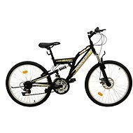 Olpran MTB Magic disc čierno/žltý - Detský bicykel