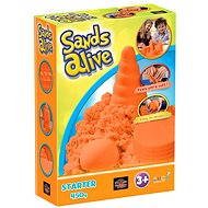 Sands Alive! Farebný piesok oranžový - Kreatívna sada