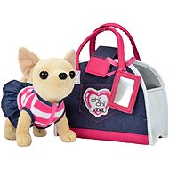 Chichi Love - Chihuahua in the bag Denim Fashion - Soft Toy