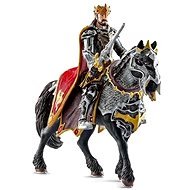 Schleich Drachenkönig - König auf einem Pferd - Figur