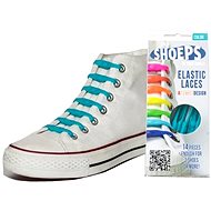 Shoeps - Aqua Blue Silicone Laces - Lace Set