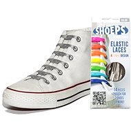 Shoeps - Silver Silicone Shoelaces - Lace Set
