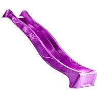 Monkey's home - Plastic slide dark - pink - Playground Slide