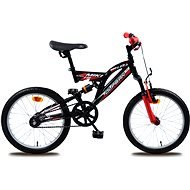 Olpran Miki čierno / červené - Detský bicykel