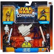 Star Wars Command - mini figure with vehicles Jedi duel - Game Set
