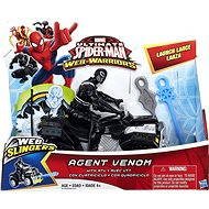 Spiderman - Agent Venom sa pretekárskym vozidlom - Figúrka