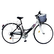 OLPRAN Women Round Mercury lux black / gray - Cross Bike