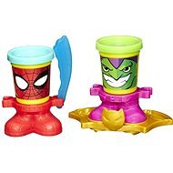 Play-Doh Marvel - Poháriky vo staru hrdinov Spiderman &amp; Goblin - Kreatívna sada