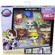 Littlest Pet Shop - Packaging 5 animals with accessories Spring - Game Set