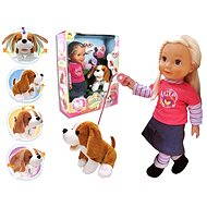 Adélka with dog - Doll