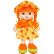 Rag doll Liduška - Orange - Puppe