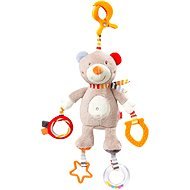 Nuk Forest Fun - teddy bear with a clip - Pushchair Toy
