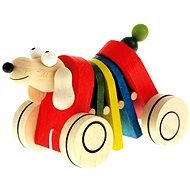 Bino Dog on Wheels - Push and Pull Toy