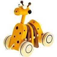 Bino Accordions giraffe - Push and Pull Toy