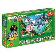 Angry Birds Rio - Voňavá džungľa 60 dielikov - Puzzle
