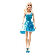 Barbie in shiny blue dress - Doll