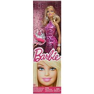  Barbie in a pink dress flitrových  - Doll