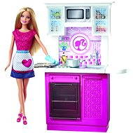 Barbie - doll room and kitchen - Game Set