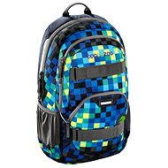 School Backpack Coocazoo Rayday - Deep Jungle Check - Children's Backpack