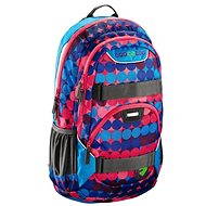 School Backpack Coocazoo Rayday - Dots Methyl - School Backpack