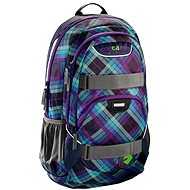 School Backpack Coocazoo Rayday - Check Mint - Children's Backpack