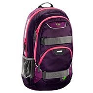 School Backpack Coocazoo Rayday - Purple Magentic - School Backpack