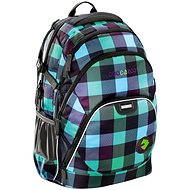 School Backpack Coocazoo EvverClevver - Green Purple District - Children's Backpack