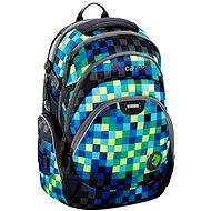 School Backpack Coocazoo JobJobber - Deep Jungle Check - Children's Backpack