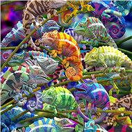 Magnetic 3D puzzle Chameleon - Jigsaw Puzzle