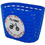FirstBike košík modrý - Košík na bicykel