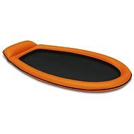 Inflatable mattress with mesh orange - Inflatable Water Mattress