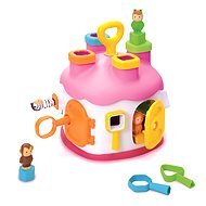 Cotoons - The House vkladáčka pink - Educational Toy