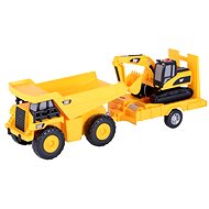 CAT- truck with trailer and loader - Toy Car