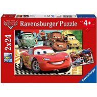 Ravensburger puzzle 089598 Disney Pixar: Autá: Nové dobrodružstvo 2× 24 dielikov - Puzzle