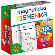 Magnetic letters on a refrigerator - Game Set