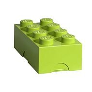 LEGO Box na desiatu 100 x 200 x 75 mm - svetlo zelený - Desiatový box